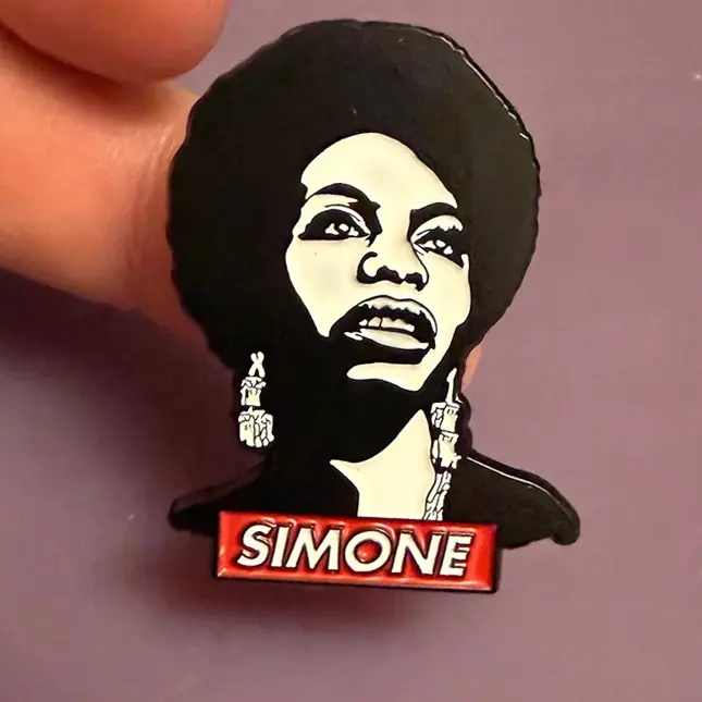 Enamel Pin Nina Simone Enamel Pin