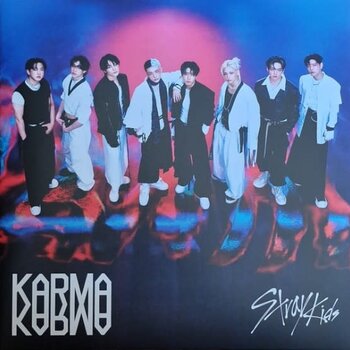 スキズ KARMA CLEAR SAPPHIRE VINYL レコード Stray Kids - KARMA [Clear Sapphire Vinyl]