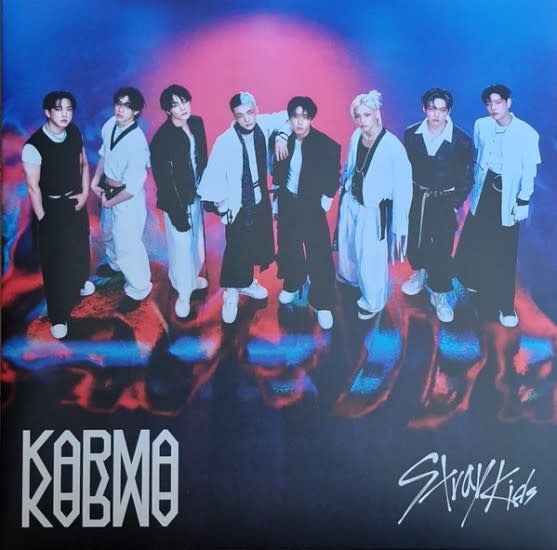 New Vinyl Stray Kids - Karma (Clear Sapphire) LP