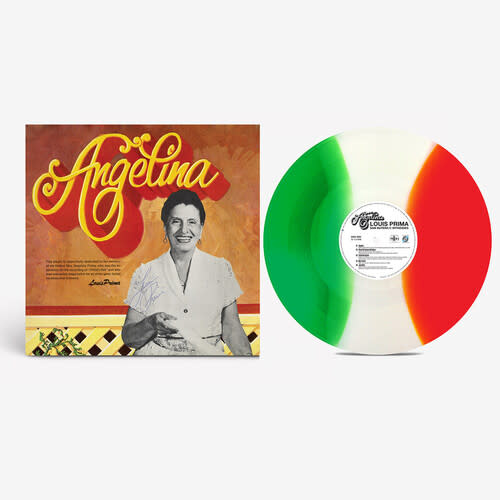 New Vinyl Louis Prima - Angelina (Italian Flag) LP