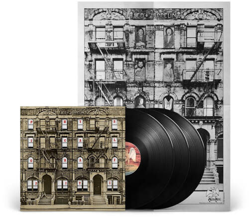 New Vinyl Led Zeppelin - Physical Graffiti (50th Anniversary, Deluxe, 180g) 3LP