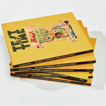 Book Julian Alicea - Test Of Time: An Ode To Miami's Timeless Eateries N.01 (Hardcover)