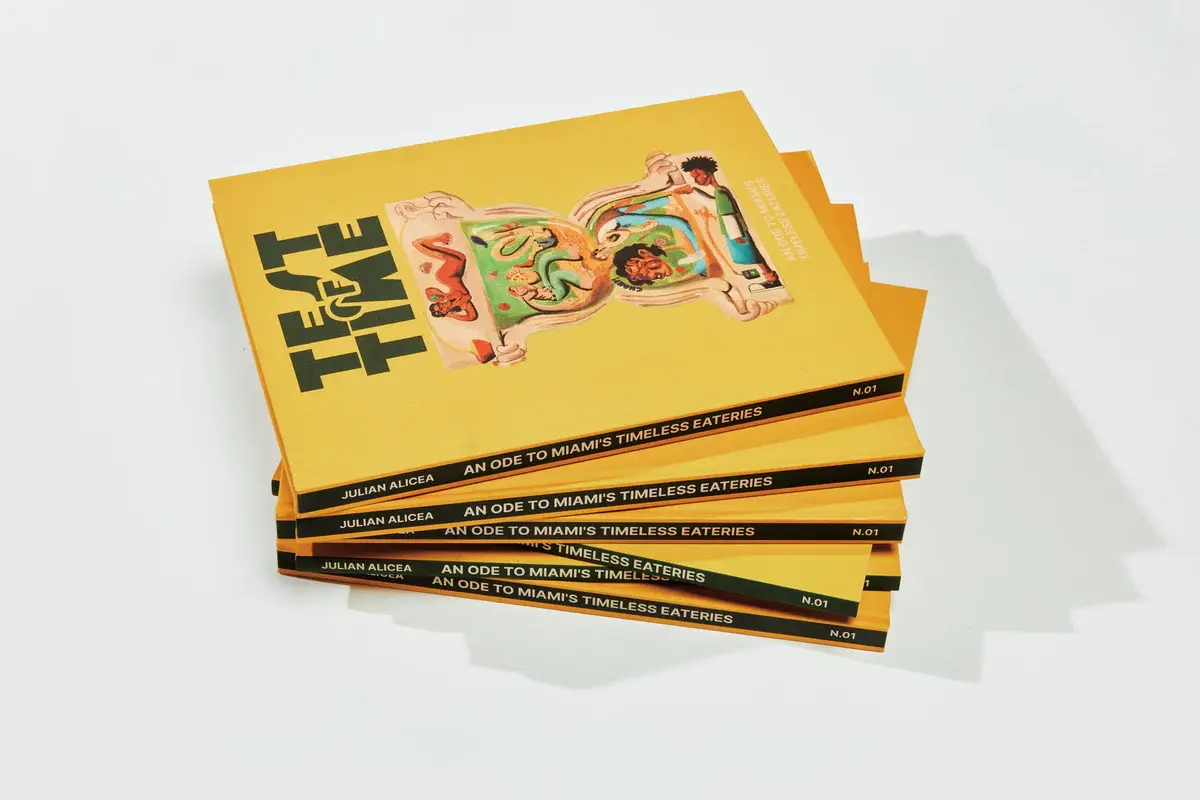 Book Julian Alicea - Test Of Time: An Ode To Miami's Timeless Eateries N.01 (Hardcover)