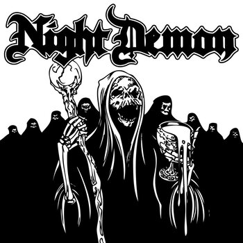 New Vinyl Night Demon- Night Demon (Expanded, Black/White Smash) LP
