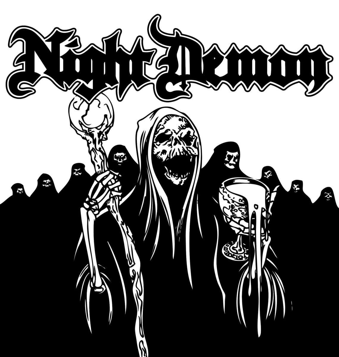 New Vinyl Night Demon- Night Demon (Expanded, Black/White Smash) LP