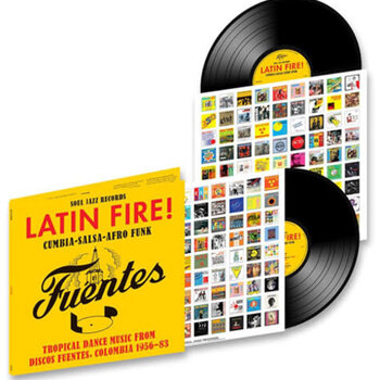 New Vinyl Soul Jazz Records - Latin Fire! Cumbia Salsa Afro-Funk:... Discos Fuentes 1956-83 2LP