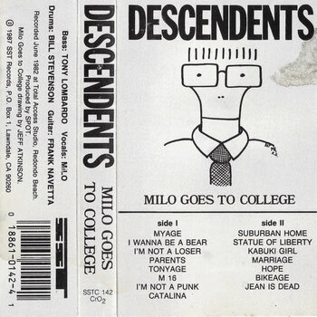 New Cassette Descendents -  Milo Goes to College CS