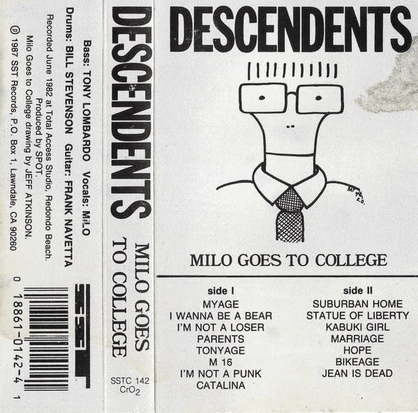 New Cassette Descendents -  Milo Goes to College CS