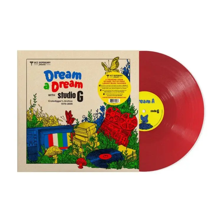 New Vinyl Various - Jazz Dispensary Presents: Dream a Dream with Studio G (Limited, Opaque Red) LP