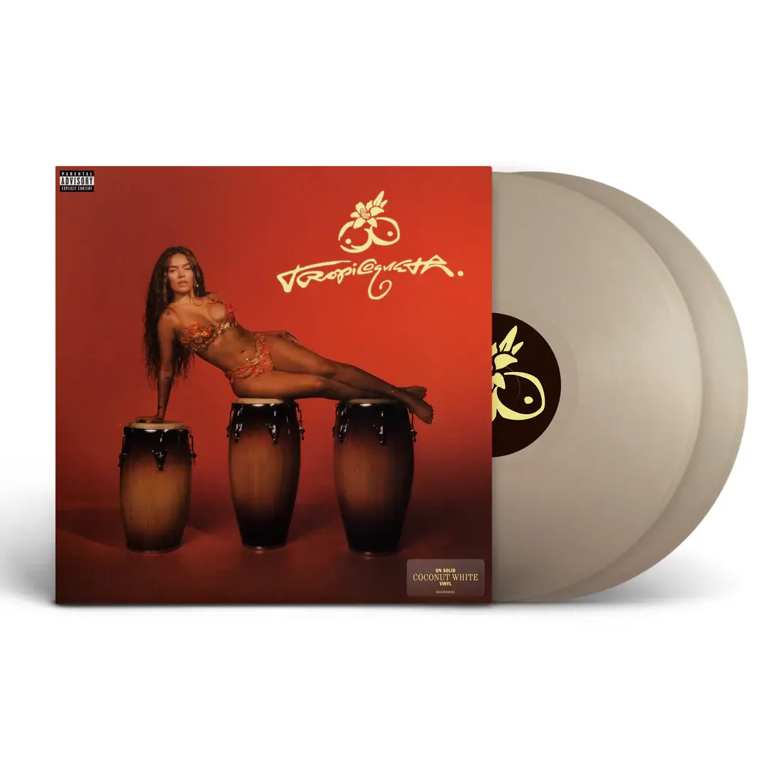 New Vinyl Karol G - Tropicoqueta (IEX, Opaque Coconut White) 2LP