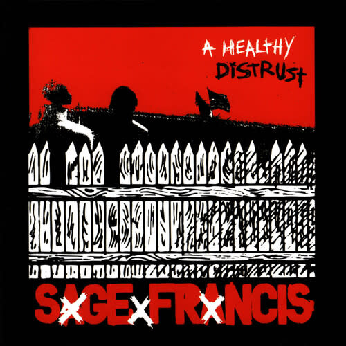 New Vinyl Sage Francis - A Healthy Distrust (Limited, Deluxe, Anniversary, White/Red Splatter) 2LP