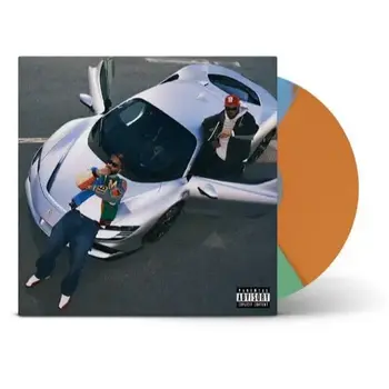 New Vinyl Larry June - Until Night Comes (Green, Blue & Orange) LP