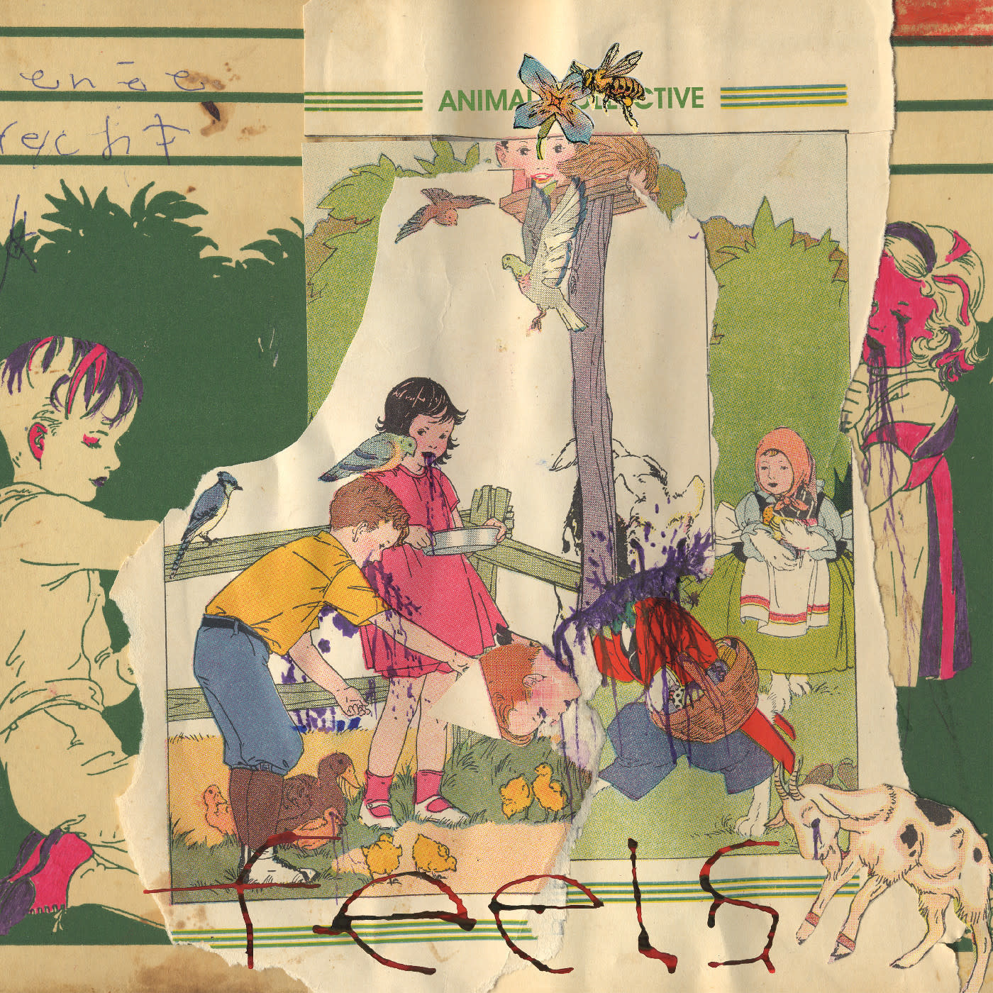 New Vinyl Animal Collective - Feels (Deluxe, 20th Anniversary, Translucent Grape) 3LP
