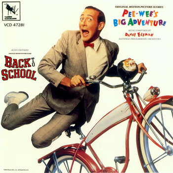 New Vinyl Danny Elfman - Pee-Wee's Big Adventure OST & Back To School OST (Red) LP