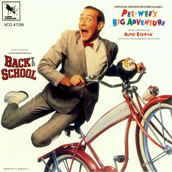 New Vinyl Danny Elfman - Pee-Wee's Big Adventure OST & Back To School OST (Red) LP