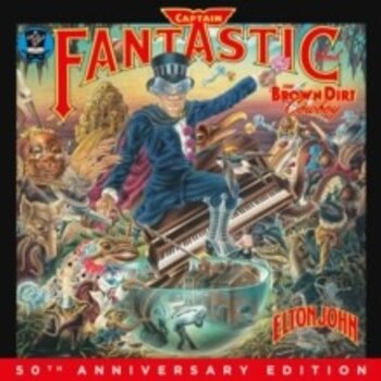 New Vinyl Elton John - Captain Fantastic And The Brown Dirt Cowboy (50th Anniversary, Color, 180g) 2LP