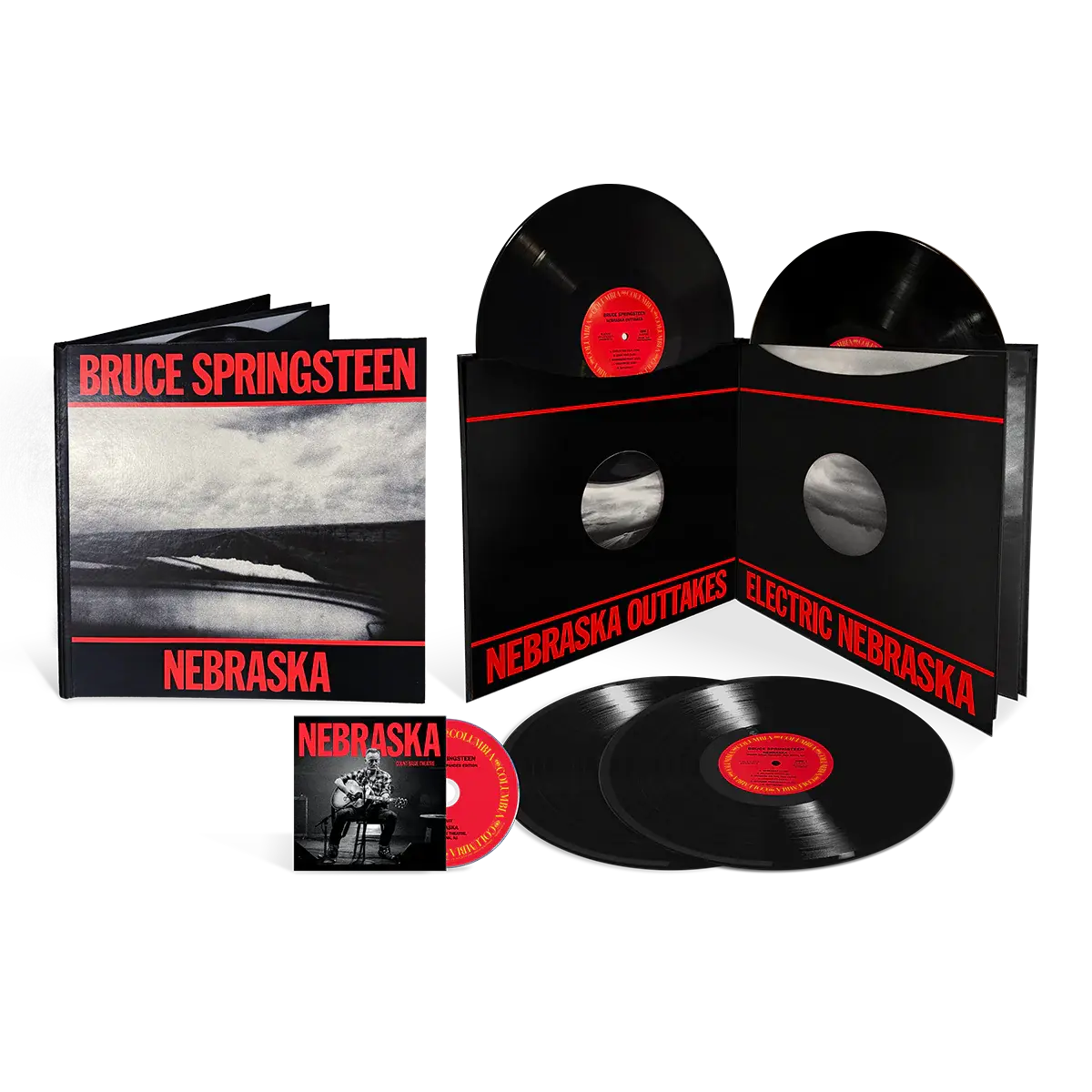 New Vinyl Bruce Springsteen -  Nebraska '82 4LP+Blu-ray Box Set