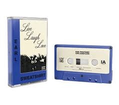 New Cassette Earl Sweatshirt - Live Laugh Love (Blue) CS