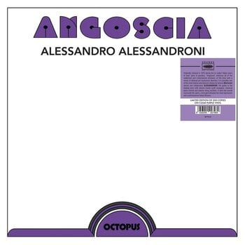 New Vinyl Alessandro Alessandroni - Angoscia (Limited, Clear Purple) LP