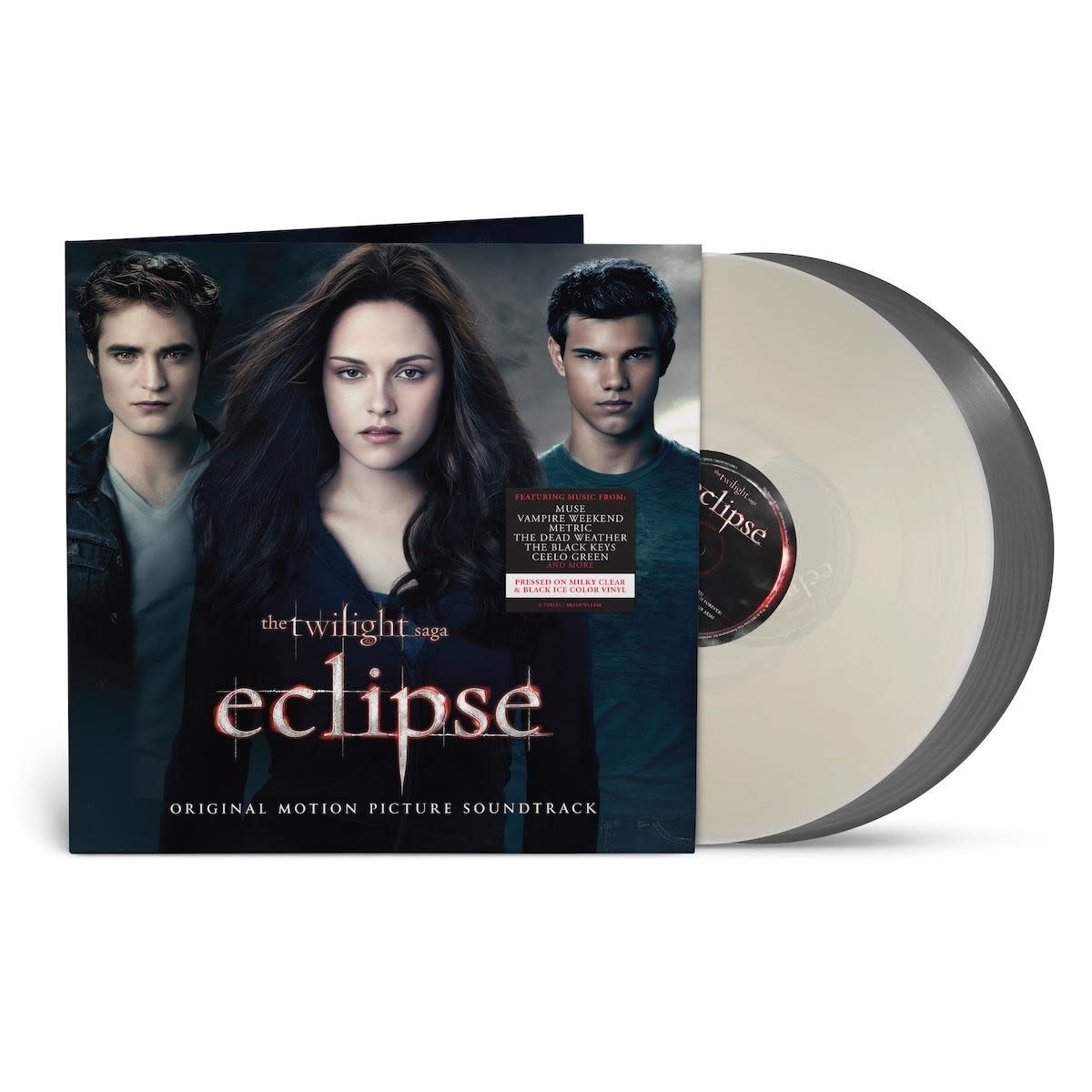 New Vinyl Various - The Twilight Saga: Eclipse OST (Milky Clear & Black Ice) 2LP