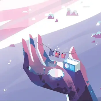 New Vinyl Various - Steven Universe: Complete Volume 1 Soundtrack (Translucent Multi-Color) 4x10"