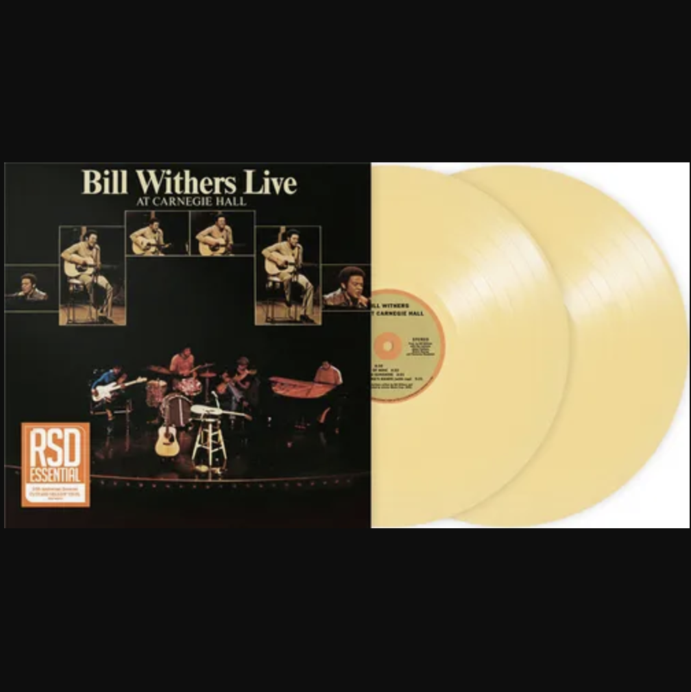 New Vinyl Bill Withers - Live At Carnegie Hall (50th Anniversary, RSD Essential, Custard Yellow) LP