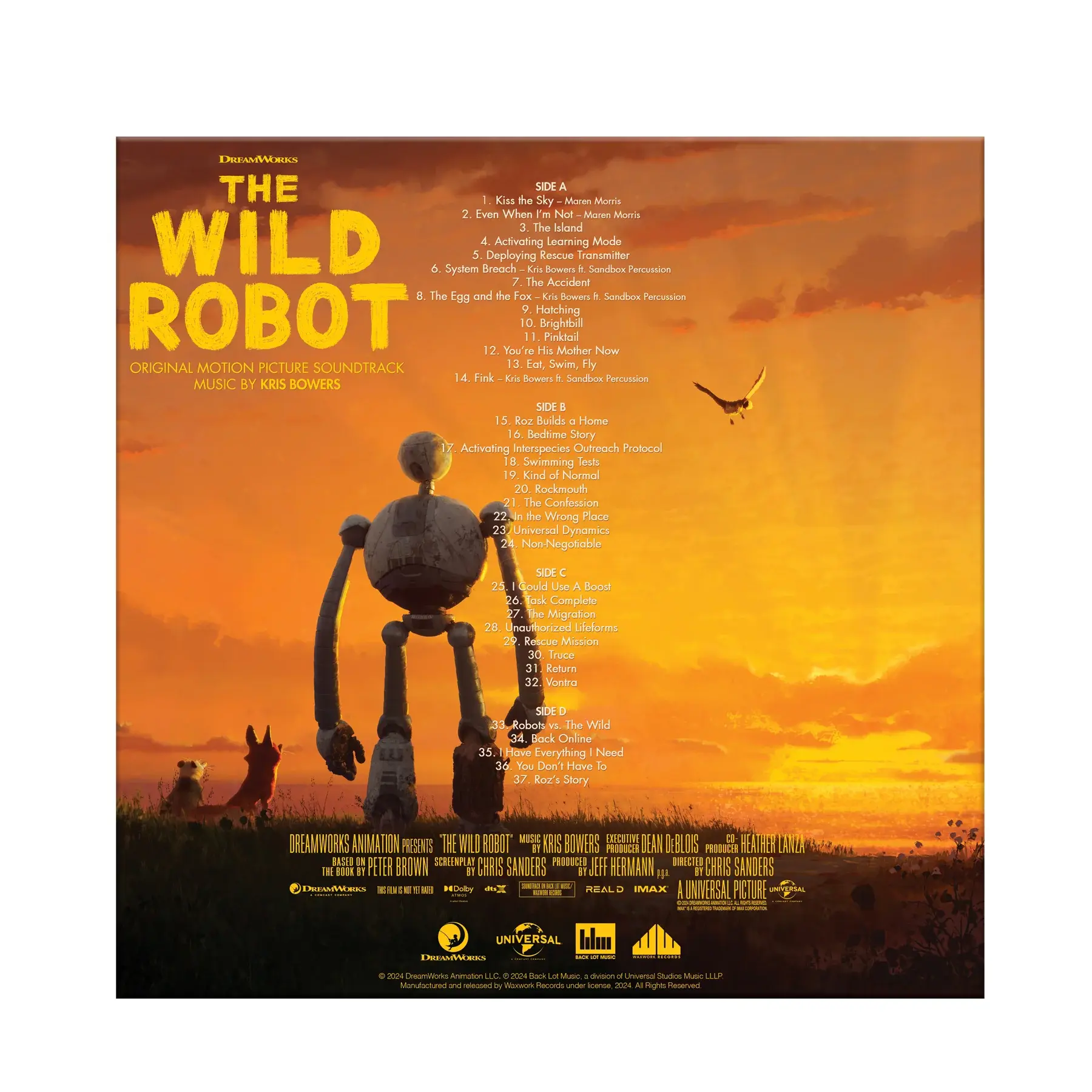 New Vinyl Kris Bowers - The Wild Robot ("Roz" Swirl) 2LP