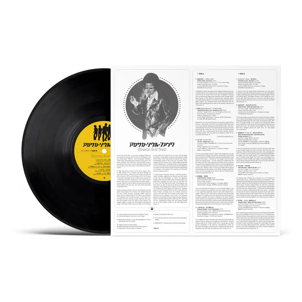 New Vinyl Various - Akasaka Soul Funk: 10 Masterpieces of Japanese Soul Funk 1969-1977 LP