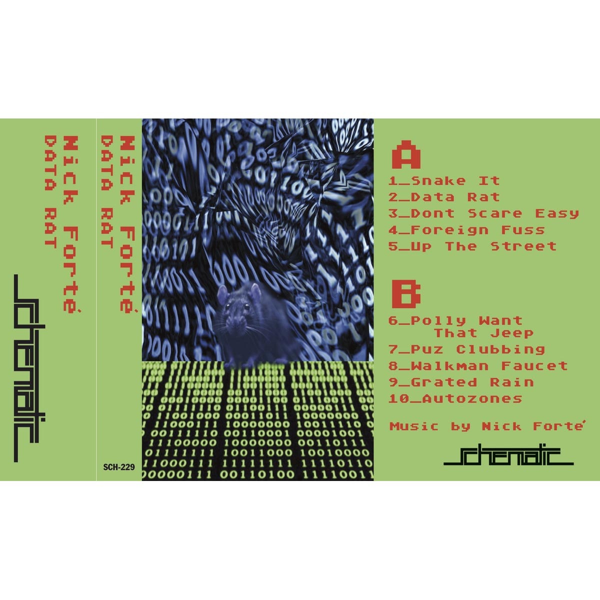 New Cassette Nick Forté - Data Rat CS