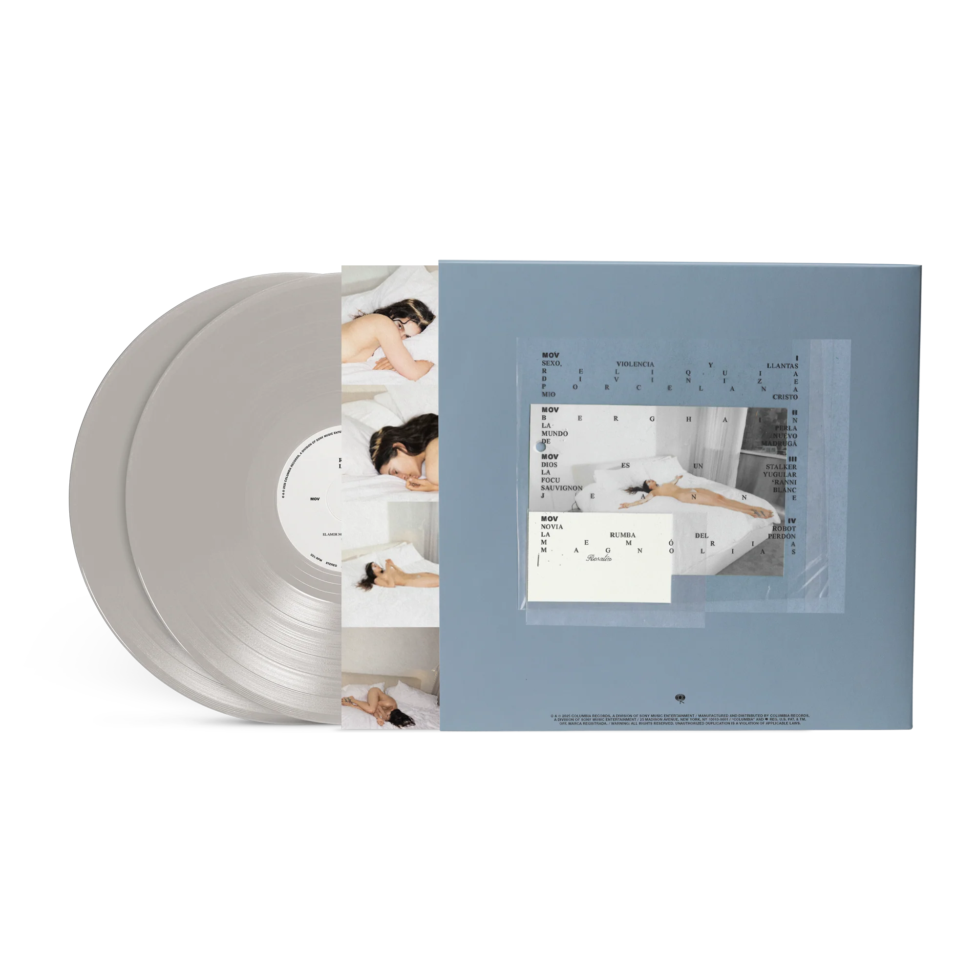 New Vinyl Rosalía - LUX (Clear) 2LP