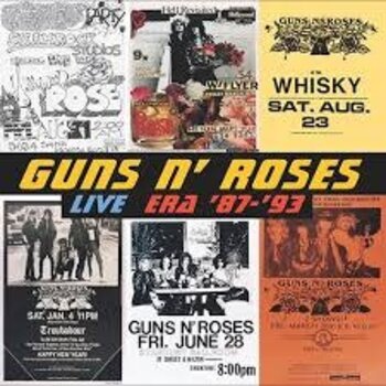 New Vinyl Guns N' Roses - Live Era '87-'93 (Deluxe, 180g) 4LP Box Set