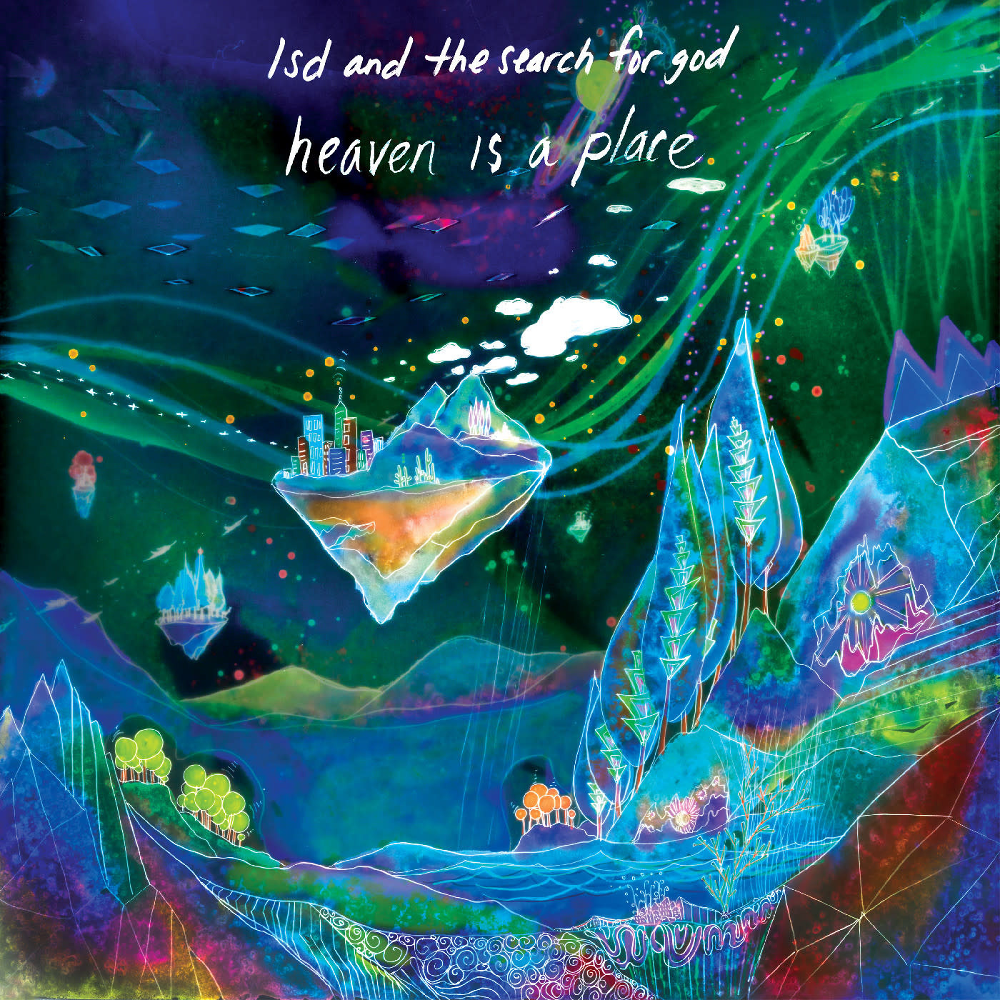 New Vinyl LSD and The Search For God - Heaven Is A Place (Deluxe, Blue Dream) LP