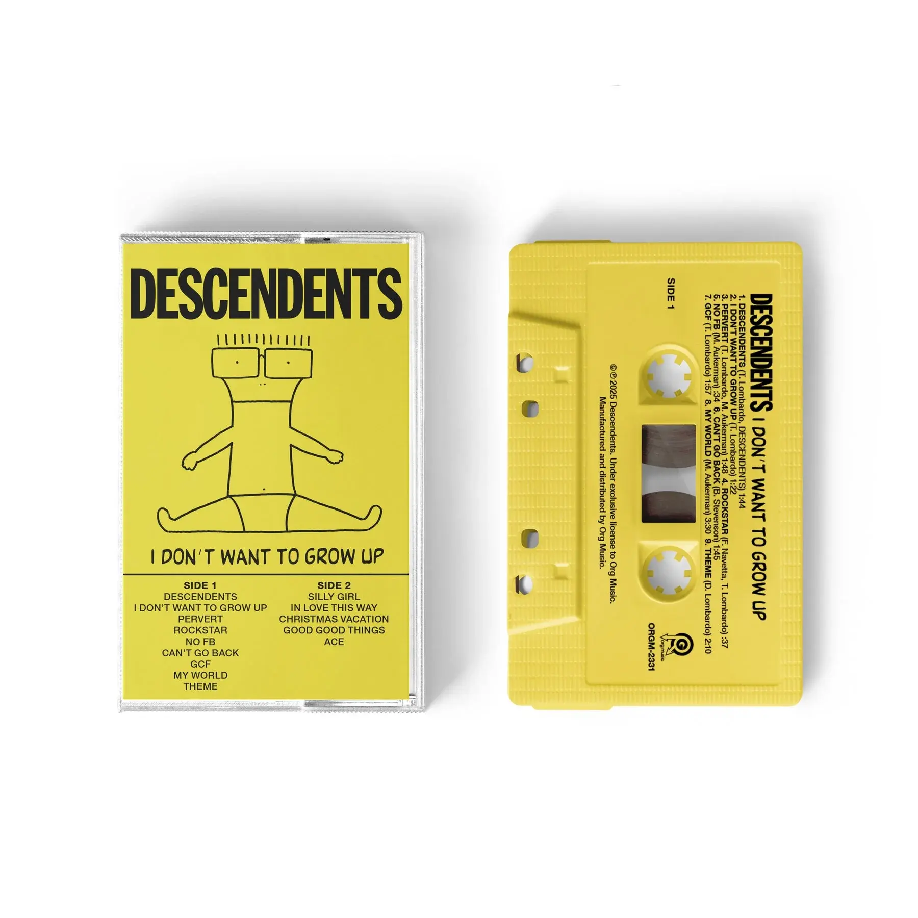 New Cassette Descendents - I Don't Want To Grow Up CS