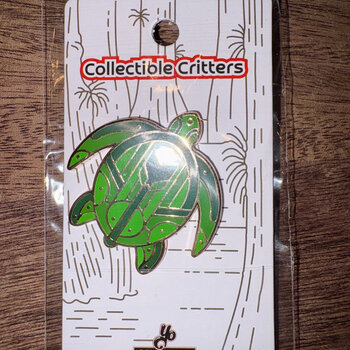 Enamel Pin Yo Miami Turtle  Enamel Pin