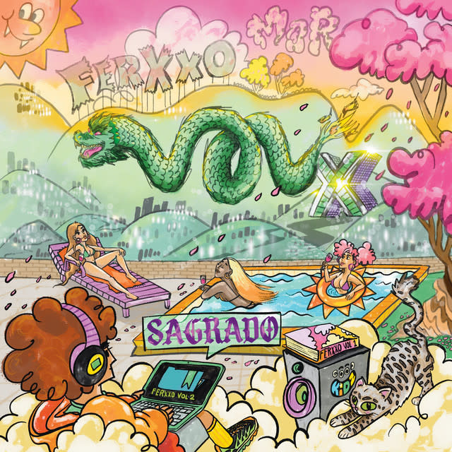 New Vinyl Feid - FERXXO VOL X: Sagrado (Purple Marble) 2LP