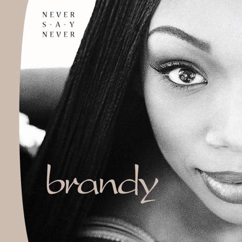 ブランディー　BRANDY　NEVER SAY NEVER　2枚組　レコード Brandy - Never Say Never (Crystal Clear) 2LP - Sweat Records
