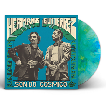 New Vinyl Hermanos Gutierrez - Sonido Cosmico (IEX, Clear Blue & Yellow Marble) LP