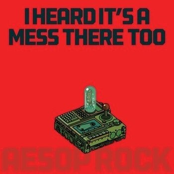New Vinyl Aesop Rock - I Heard It’s A Mess There Too (Apple Red) LP