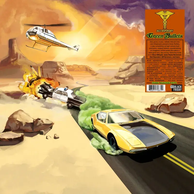 Various - Jazz Dispensary: Green Bullets (RSD Exclusive, Green Thunder) LP