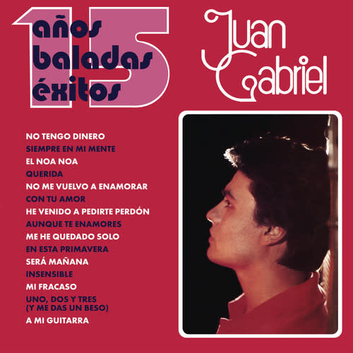 New Vinyl Juan Gabriel -15 Anos Baladas Exitos 2LP