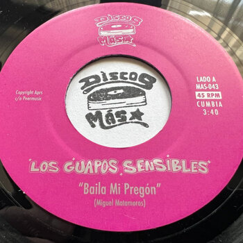 New Vinyl Los Guapos Sensibles - Baila Mi Pregón b/w Sleepwalk 7"