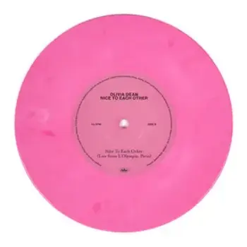 New Vinyl Olivia Dean - Nice To Each Other (IEX, Pink/White) 7"