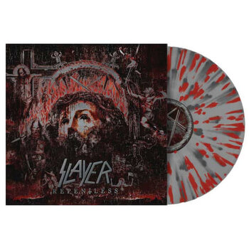 New Vinyl Slayer - Repentless (IEX, Clear/Silver/Red Splatter) LP
