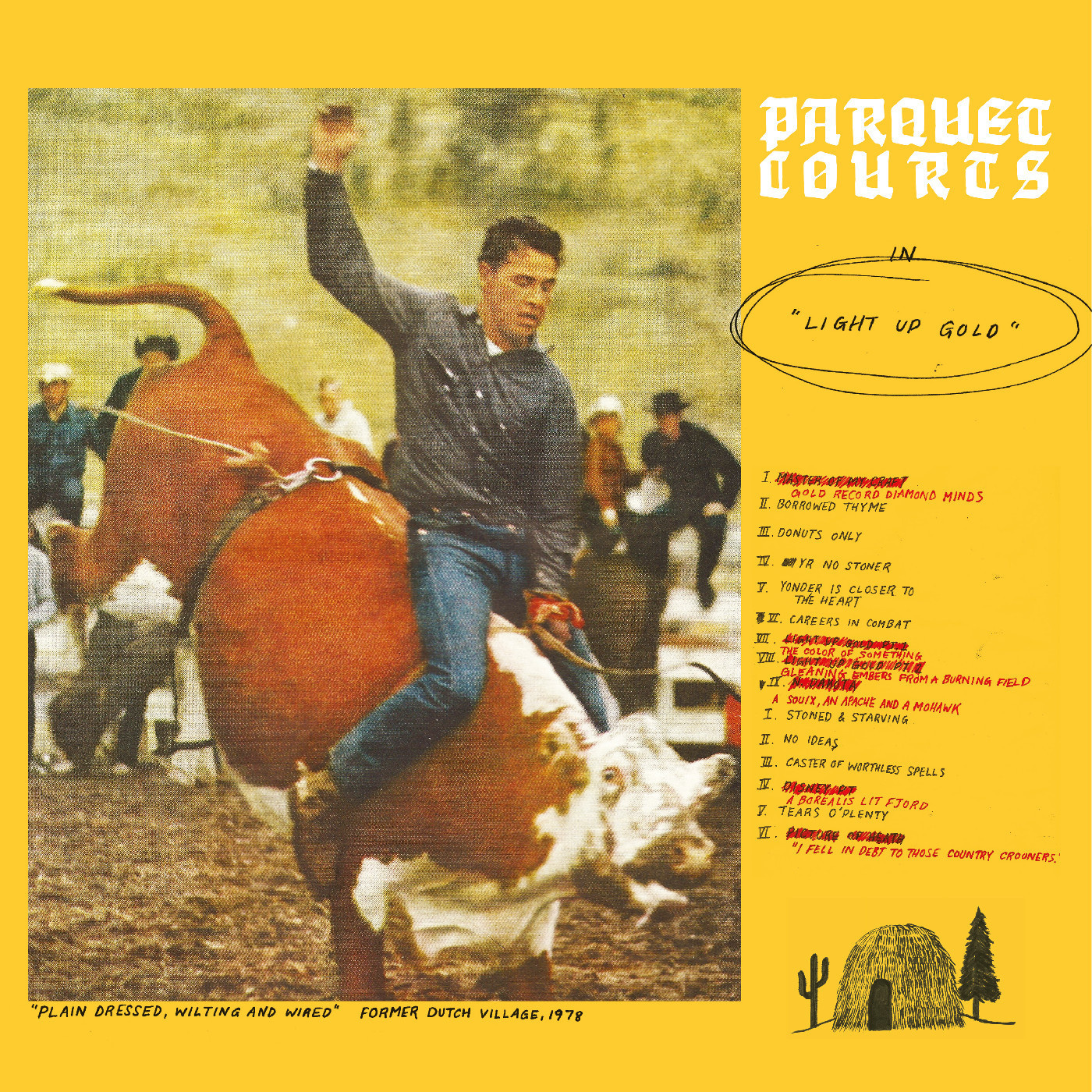 New Vinyl Parquet Courts - Light Up Gold LP