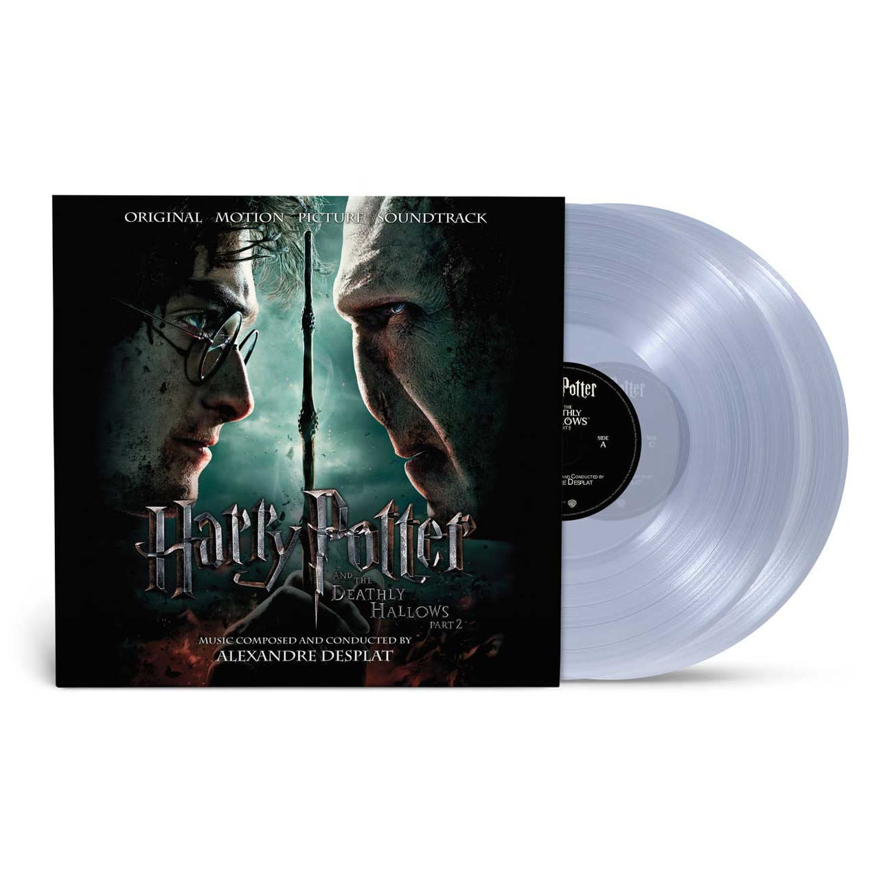 New Vinyl Alexandre Desplat - Harry Potter and the Deathly Hallows, Pt. 2 (IEX, Clear) LP
