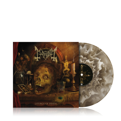 New Vinyl Mayhem -  Liturgy Of Death (IEX, Black Ice) LP