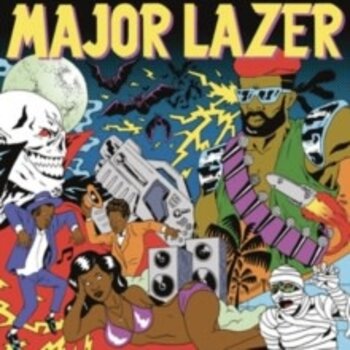 New Vinyl Major Lazer - Guns Don't Kill People Lazers Do (15th Anniversary, Clear) 2LP