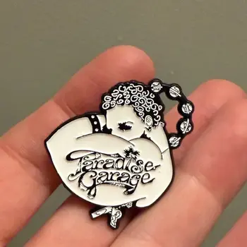 Enamel Pin Paradise Garage Logo Enamel Pin
