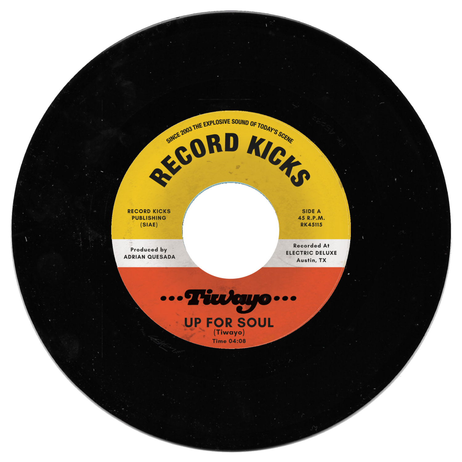 New Vinyl Tiwayo - Up for Soul b/w Sunshine Lady 7"