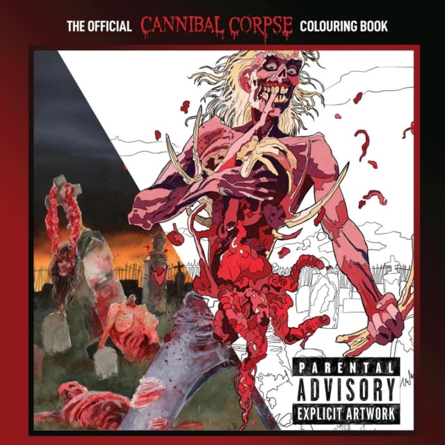 Book The Official Cannibal Corpse Coloring Book